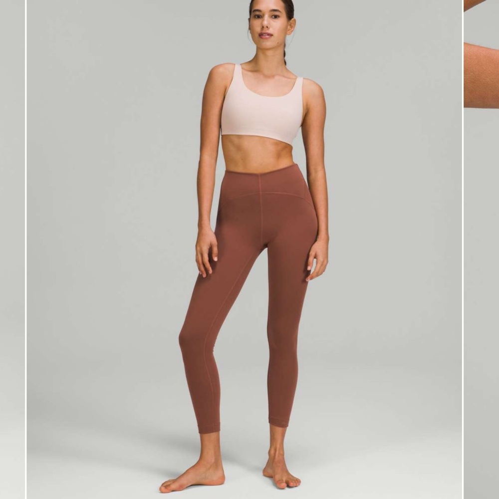 NEW • Lululemon • Women’s InStill High-Rise Tight 25"
Ancient Copper / Brown 4